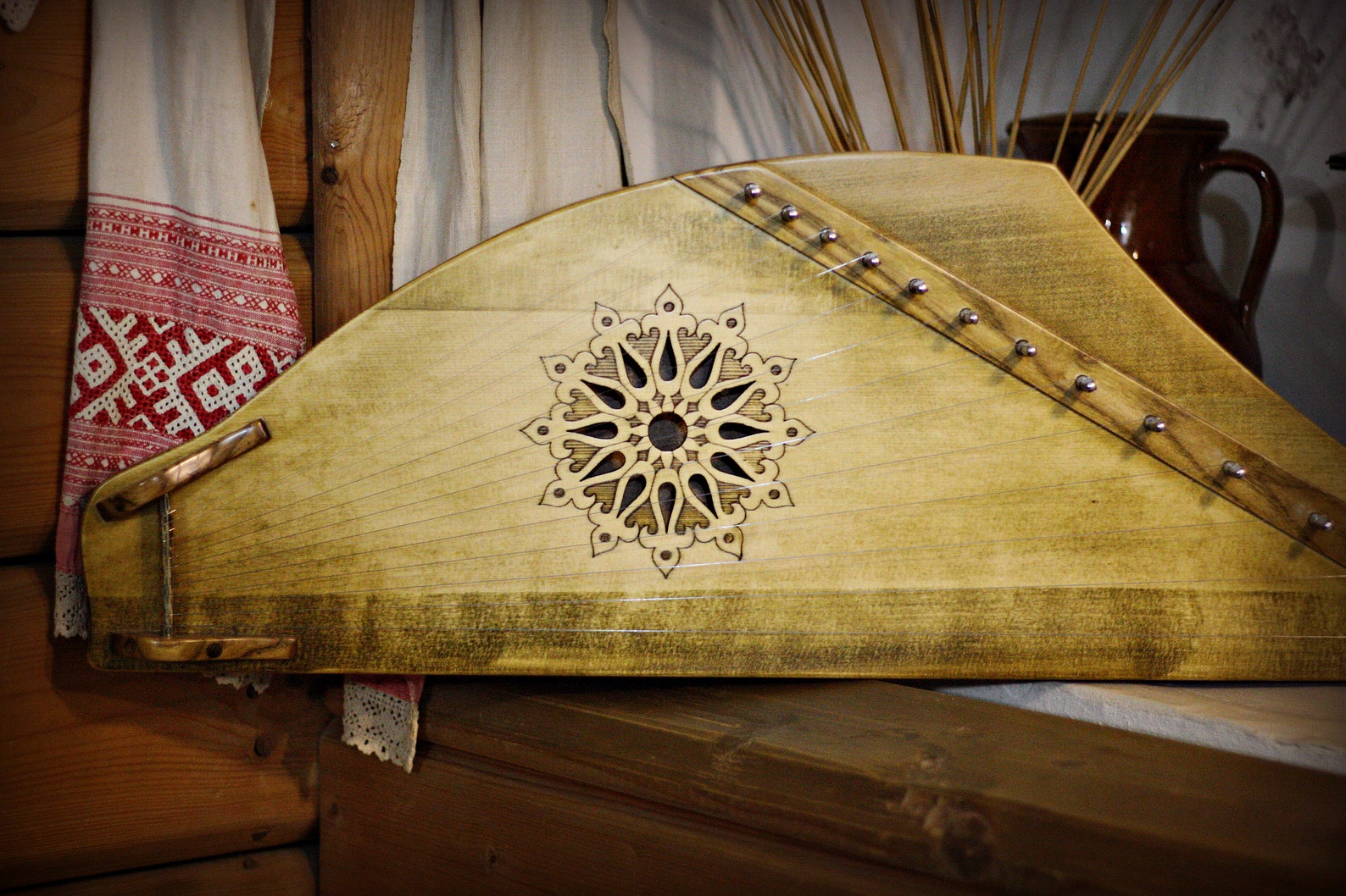 Psaltery Harp Lyres Gusli Kantele HandCrafted Musical Etsy