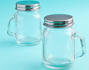 50 Perfectly Plain Collection Glass Mason Jars - Set of 50