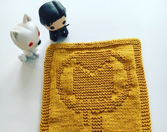 PDF Pattern:  Game of Thrones Hand of the King Dishcloth/Washcloth