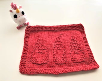 PDF Pattern: Three Gnomes Dishcloth/Washcloth