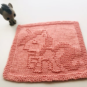 PDF Pattern: My Little Pony Dishcloth/Washcloth - Unicorn