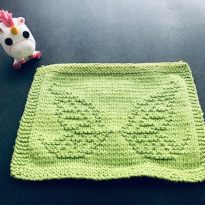 PDF Pattern Book: Collection of 5 Fairy Wing Dishcloth/Washcloth Patterns