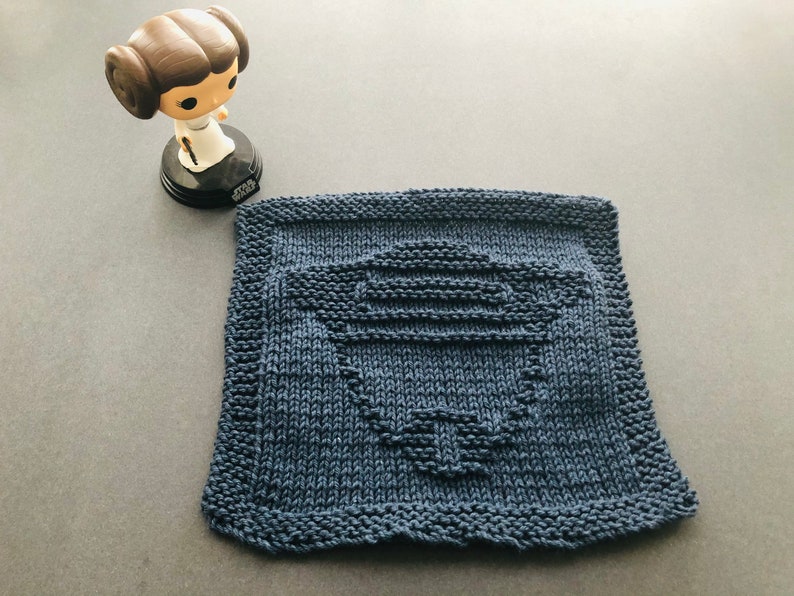 PDF Pattern: Star Wars Boushh Helmet Dishcloth/Washcloth Pattern image 2