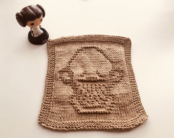 PDF Pattern: Star Wars Admiral Ackbar Dishcloth/Washcloth Pattern