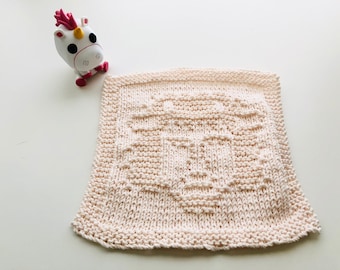 PDF Pattern: Chronicles of Narnia - Tumnus Dishcloth/Washcloth