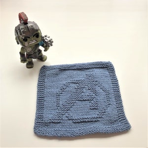 PDF Pattern: Marvel Avengers Dishcloth/Washcloth