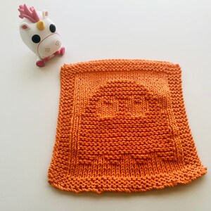PDF Pattern: PAC-MAN Up Ghost Dishcloth/Washcloth Pattern