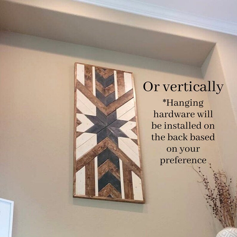 Farmhouse Wood Wall Art Rustic Wood Wall Art Southwestern Etsy