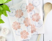 Linocut Printed Tea Towel Craft Kit