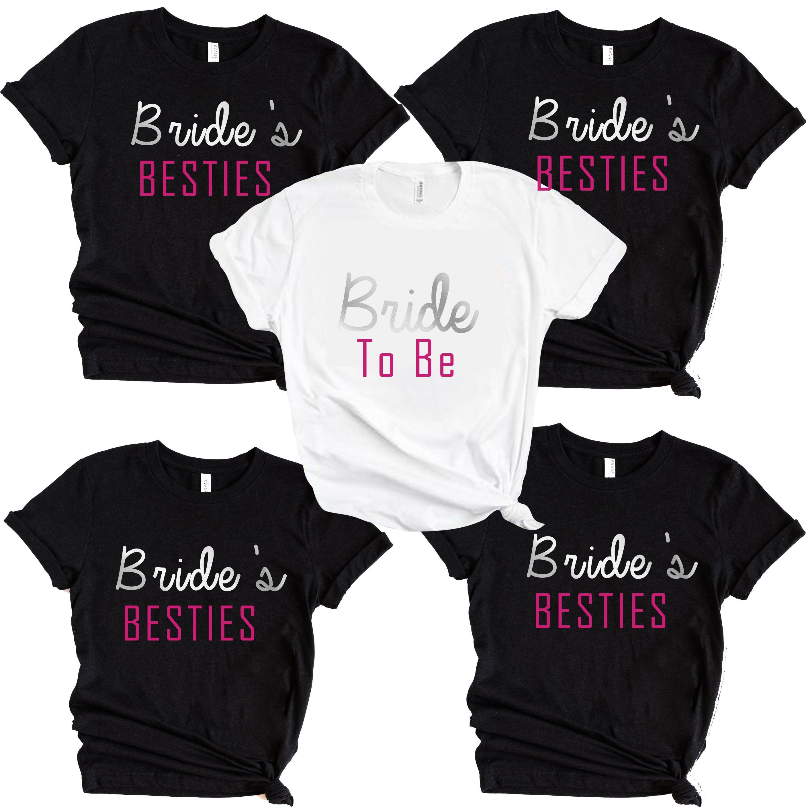 HEN NIGHT T SHIRT BRIDE TRIBE PERSONALISED BRIDAL PARTY WEDDING ANY ROLE MADE