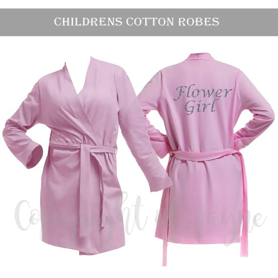 mini bridesmaid dressing gown