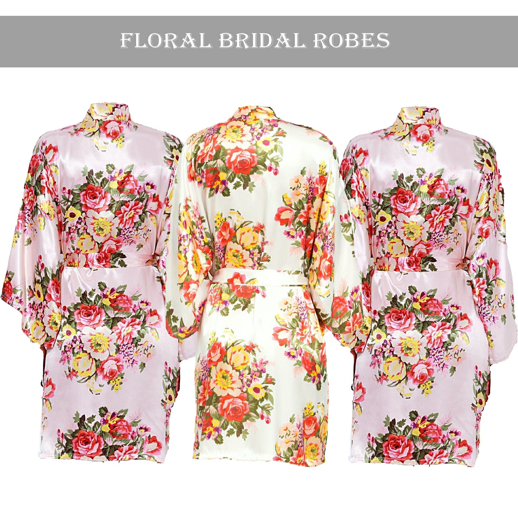 bridesmaid kimonos uk
