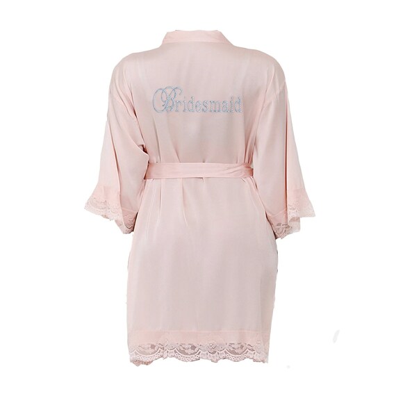 childrens bridesmaid dressing gown