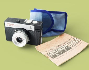 SMENA-8M LOMO 35mm Film Camera 40mm F4 T-43 Lens Soviet Kodak