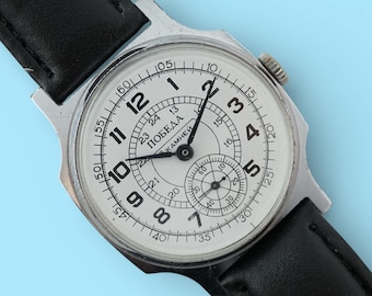 Relógio de pulso masculino mecânico soviético Pobeda cal.2602 ZIM genuíno e vintage, fabricado na URSS.