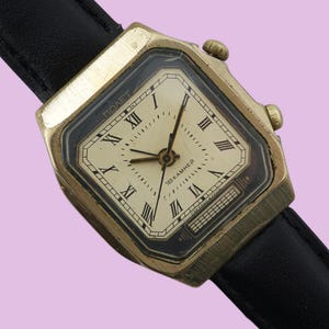 Vintage soviet military wristwatch POLJOT 2612.1 SIGNAL 18 jewels mechanical vibro alarm dress watch BzBZBz cricket
