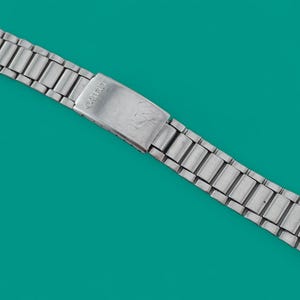 Japan stainless steel vintage watch bracelet ORIENT 18 mm lugs, length max 157 mm