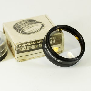MACRO Achromatic lens attachment AL-4 screw M52 for lens Helios 44m 44m-4