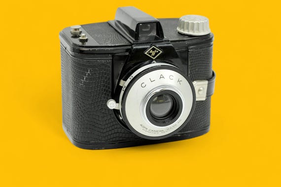 AGFA CLACK Camera '1954-60' 6X9CM ON 120 Roll Film, Medium Format