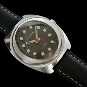 Vintage mens watch wristwatch CHAIKA 2609H mechanical 17 jewels