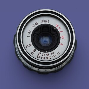 LOMO lens Triplet 43 T43 4/40mm Custom for m39 mount only Mirrorless