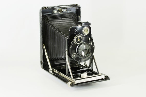 Xenar 13.5cm f4.5を搭載したビンテージ折りたたみカメラ - Etsy 日本