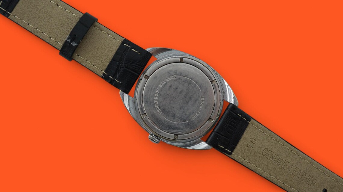 Vintage soviet watch Vostok 17j cal.2414 USSR men's Wostok mechanical wristwatch, foto 2 di 5