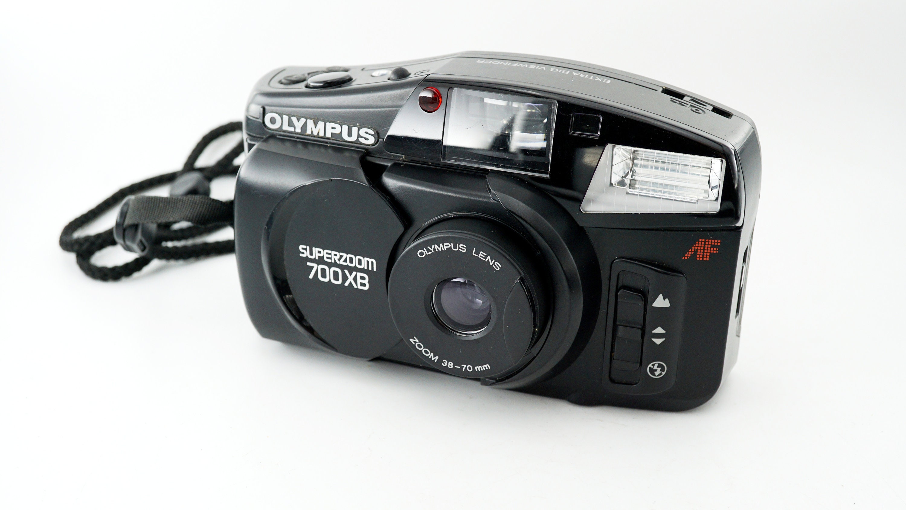 Retro Compact Olympus Superzoom 700XB Film Camera, 38-70mm Zoom