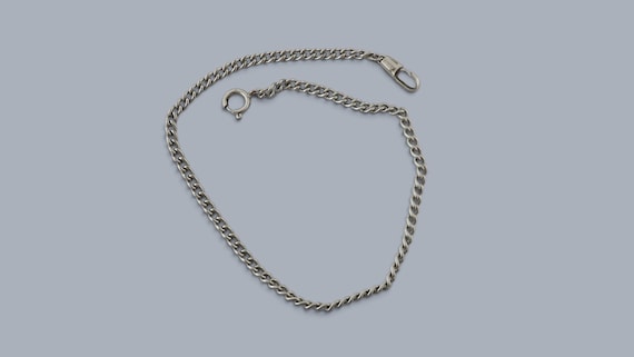 Vintage chain chatelain for pocket watch Molnija and other
