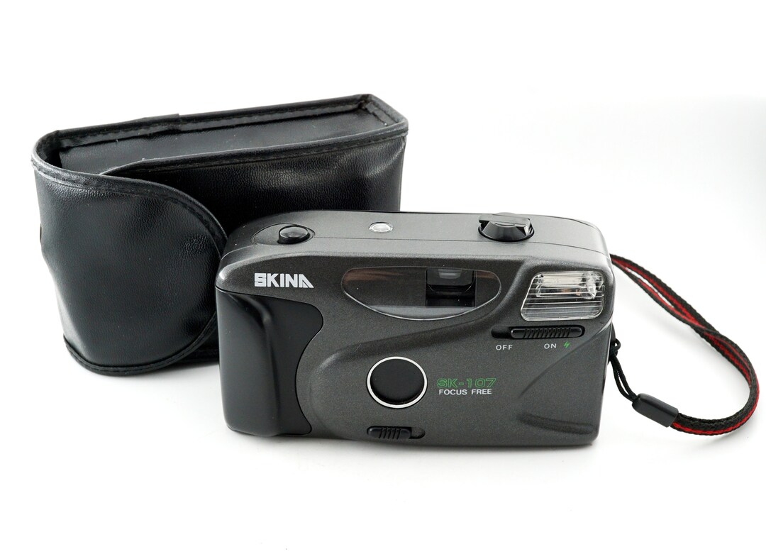 Skina SK 107 Compact Camera 35mm Film Vintage Camera Etsy