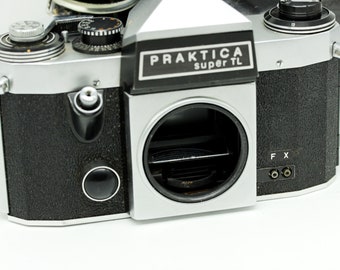 Vintage Body Only Praktica Super TL SLR 35mm Film Camera GDR