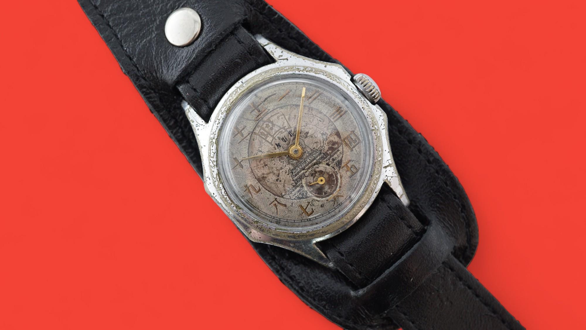 Vintage Genuine Early Soviet Watch Soviet Chinese Friendship