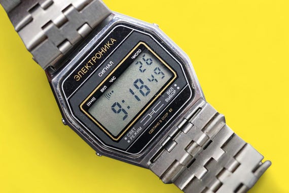 Montre Bracelet Vintage LIP Electronic - Fonctionnelle, Révisée Avril 2024 - Occasion