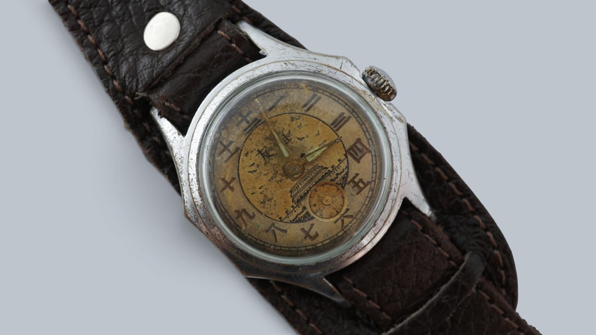 Vintage Genuine Early Watch Soviet Chinese Friendship Vostok Cal