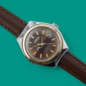 Vintage automatic ladies watch Luch Cornavin Dolphin cal.1816 21 jewels beautiful self - winding soviet mechanical women's wristwatch