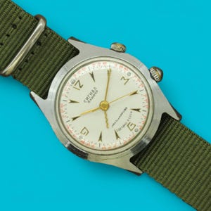 Vintage military POLJOT SIGNAL mechanical vibro alarm watch 2612 cricket SF