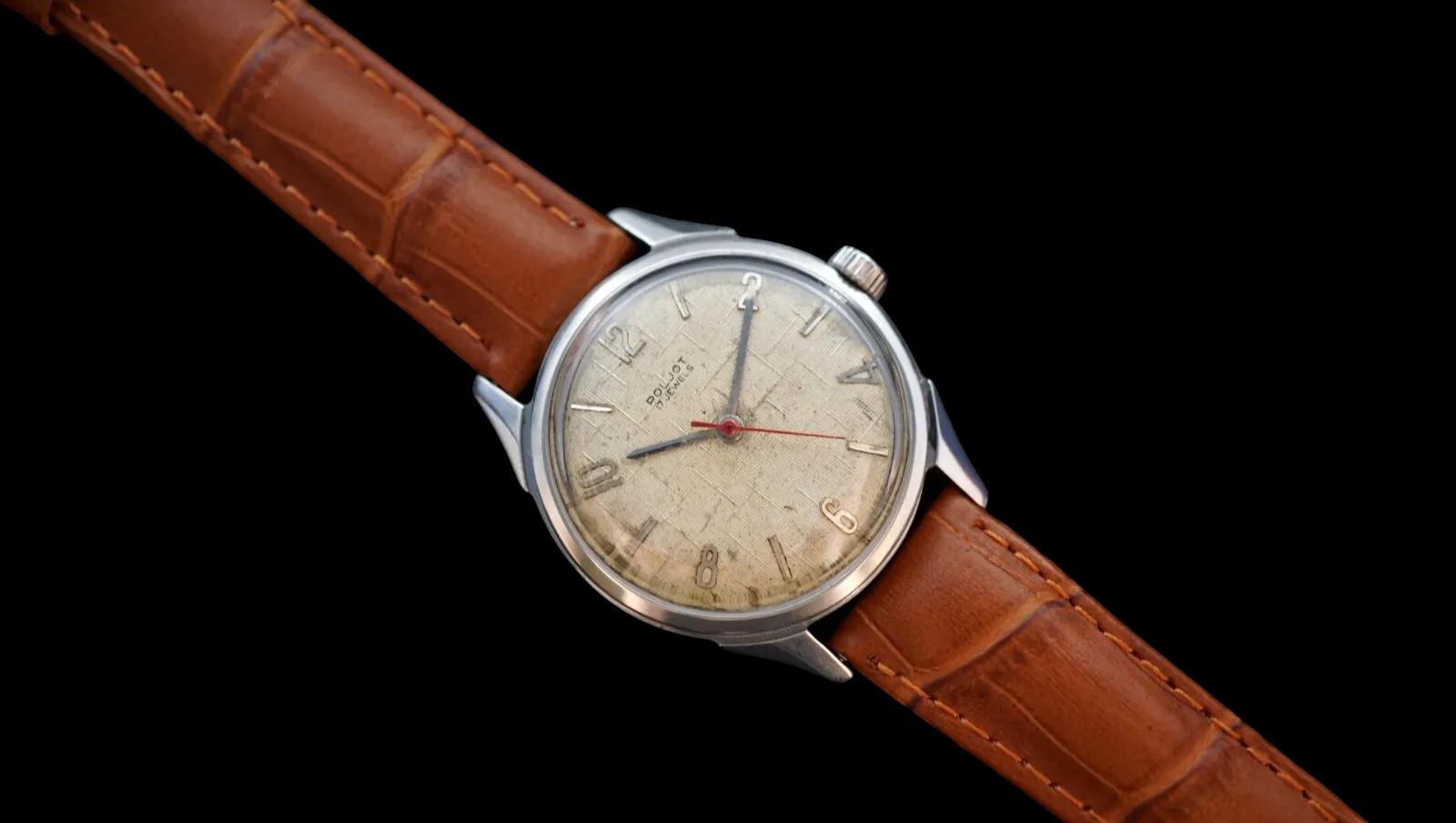 Vintage All Steel Early Wristwatch 1mchz POLJOT 2408 16j Mechanical Watch USSR Etsy Canada