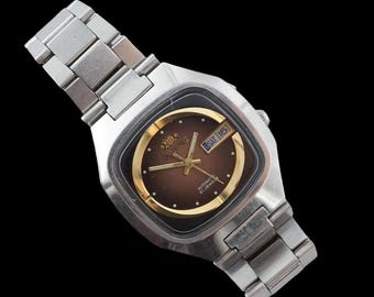 Vintage Automatic Early Japan Watch ORIENT Y469767-4A 21 Jewels