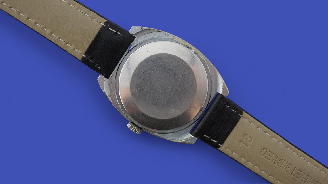 Vintage men's watch Raketa Sekonda TV cal.2628 USSR 19 jewels mechanical soviet wristwatch, foto 2 di 5