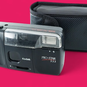 Kodak Pro Star 333 vintage camera for 35 film (24x36mm), Battery included