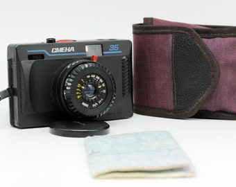 Camera Lomo Smena 35 lens T-43 4/40 compact 35mm USSR camera