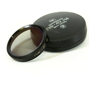 Retro rotated polar photo lens light filter Polarizing PF-3x 49, creative photo, screw 49mm