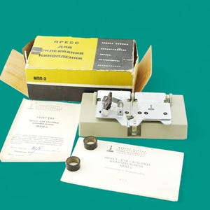 Movie Film Splicing Press Table 8mm 16mm Super 8 16 MPP-2 LOMO USSR