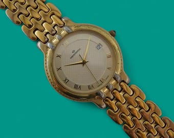 Retro CONTINENTAL Gold Plated WATCH SWISS, Sapphire Crystal
