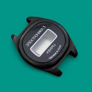 New old stock case for ladies LCD watch Electronica 5 quartz digital watch