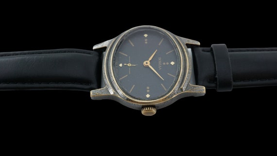 Vintage watch Pobeda 2602 Brass case dress watch … - image 5