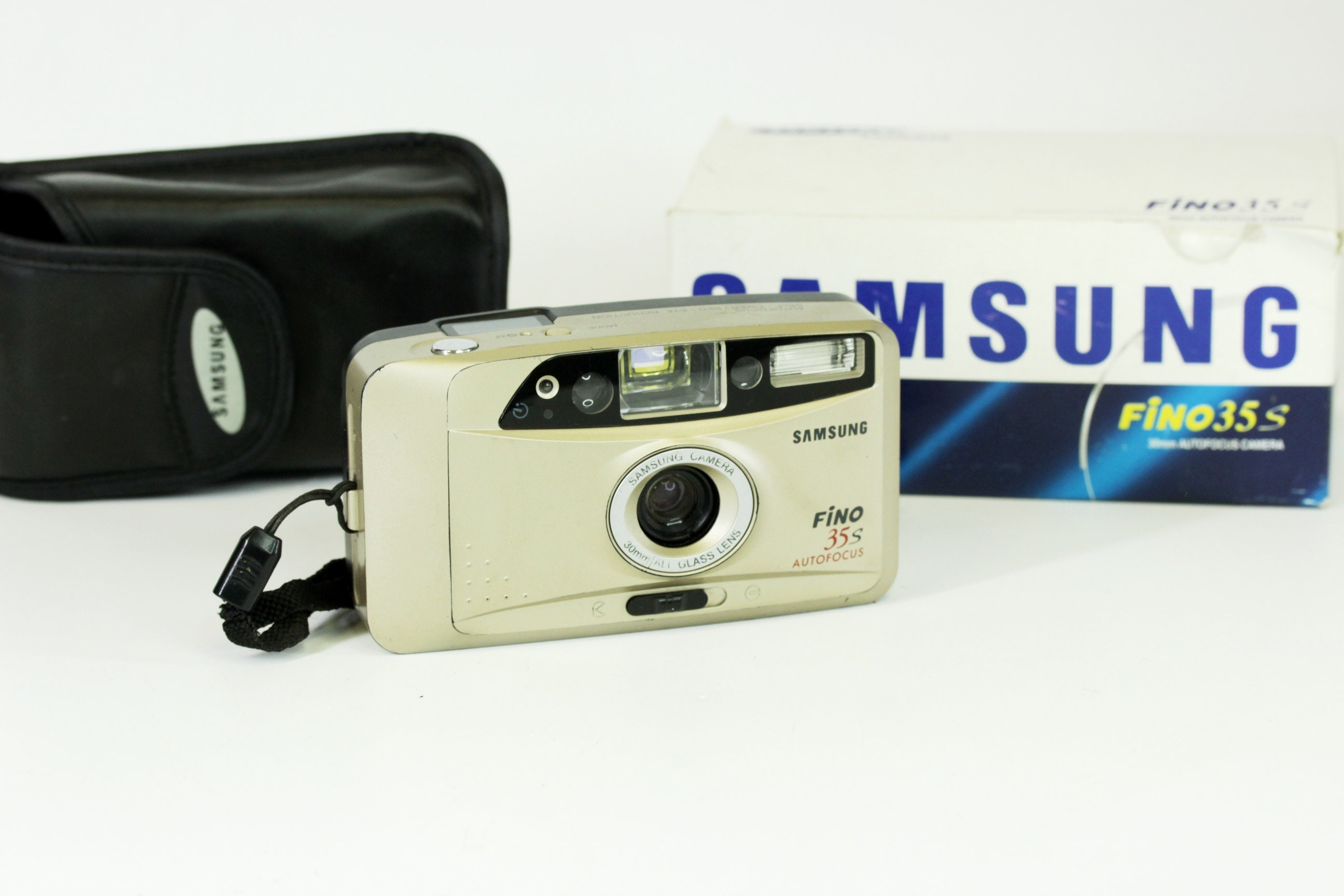 Samsung Fino 35S Compact autozoom film Camera Etsy