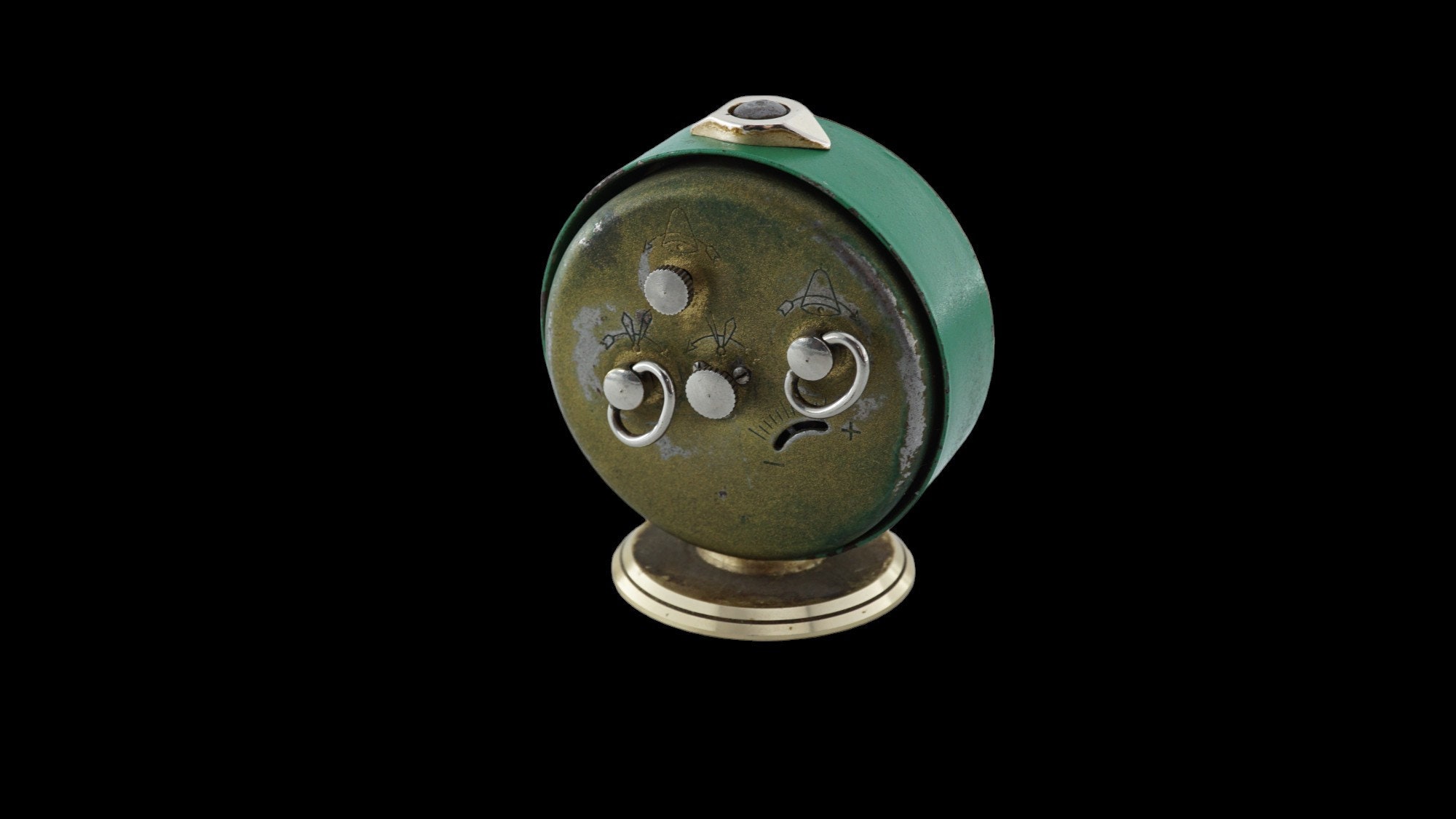 スラヴァ ソビエト SLAVA アラームクロック 手巻き 置き時計 目覚まし時計