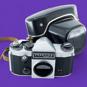Vintage Body only Praktica Super TL SLR 35mm Film Camera GDR Pentacon