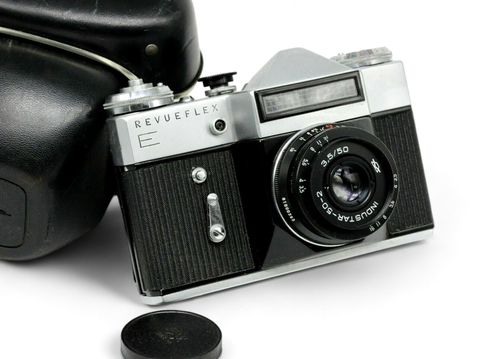 RARE!!! Export REVUEFLEX E 35mm Camera With Industar 50-2 Lens